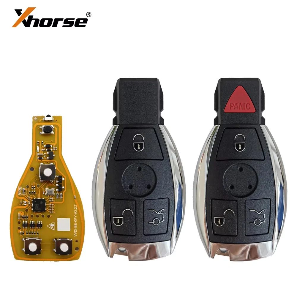 

Xhorse VVDI BE Smart Car Key 433 315 MHz Can Change Frequency For Mercedes Benz V3.2 Version PCB