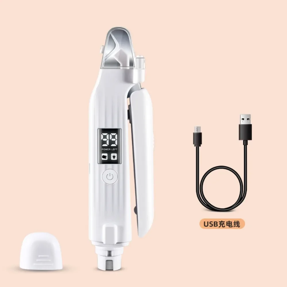 New 2-in-1 Cat and Dog Nail Clippers, Pet Electric Nail Polisher, Animal Multifunctional Nail Clipper