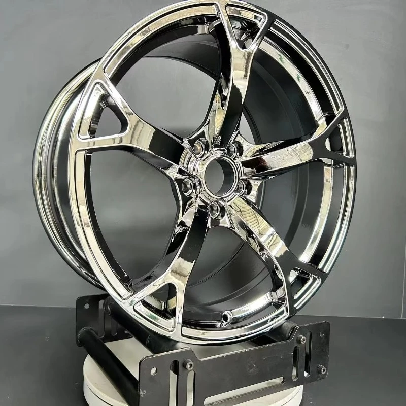 Forged Wheels Triple Chrome 19x9.5 19x10.5 5x114.3 Deep Concave Wheels for Infiniti Q50 Q60 G37 370Z 350Z Nismo