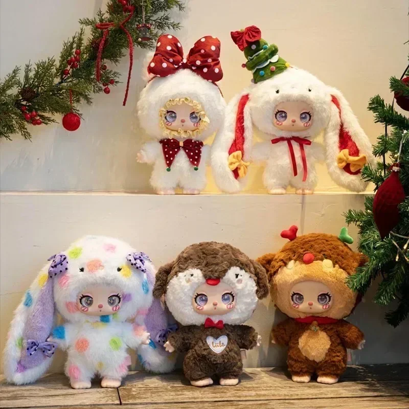 

Liila Cat Liila's Zoo 600% Vinyl Plush Blind Box Mystery Box Figure Collect Desktop Ornament Room Decor Birthday Sprise Gift Toy