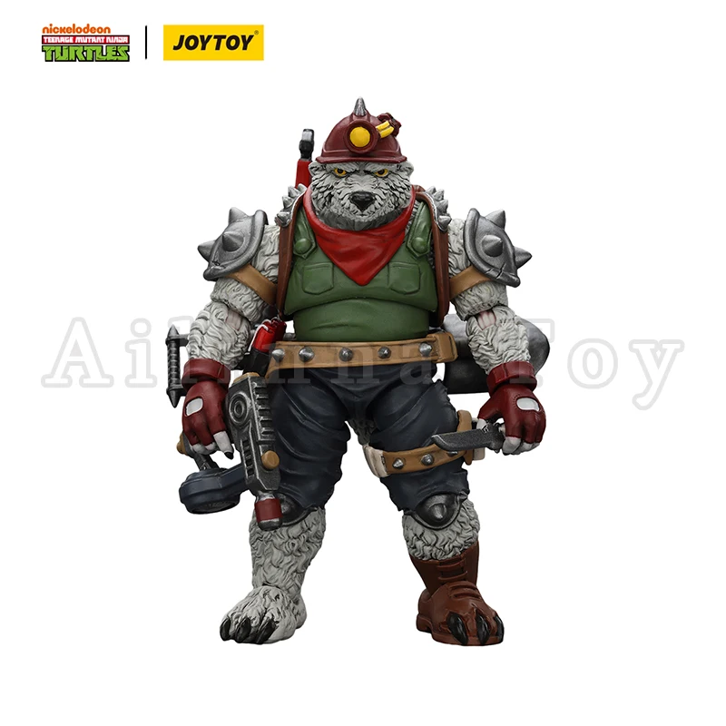 JOYTOY 1/18 actiefiguur Turtles-Dirtbag Groundchuck Rahzar Anime speelgoed