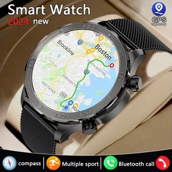 2024 New For Xiaomi Smart Watch Men BluetoothCall Sport Health Watch IP67 Waterproof 1.53 inch Full Touch Screen GPS Track Clock