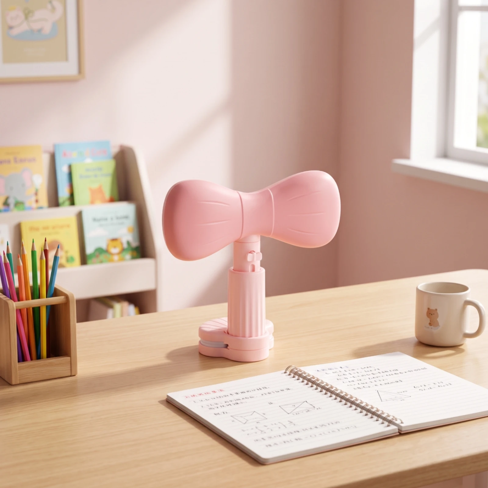 Posture Support Device Ergonomic Desk Posture Corrector with Silicone Pad Soft-Touch Supportive for Children, Homework, Reading