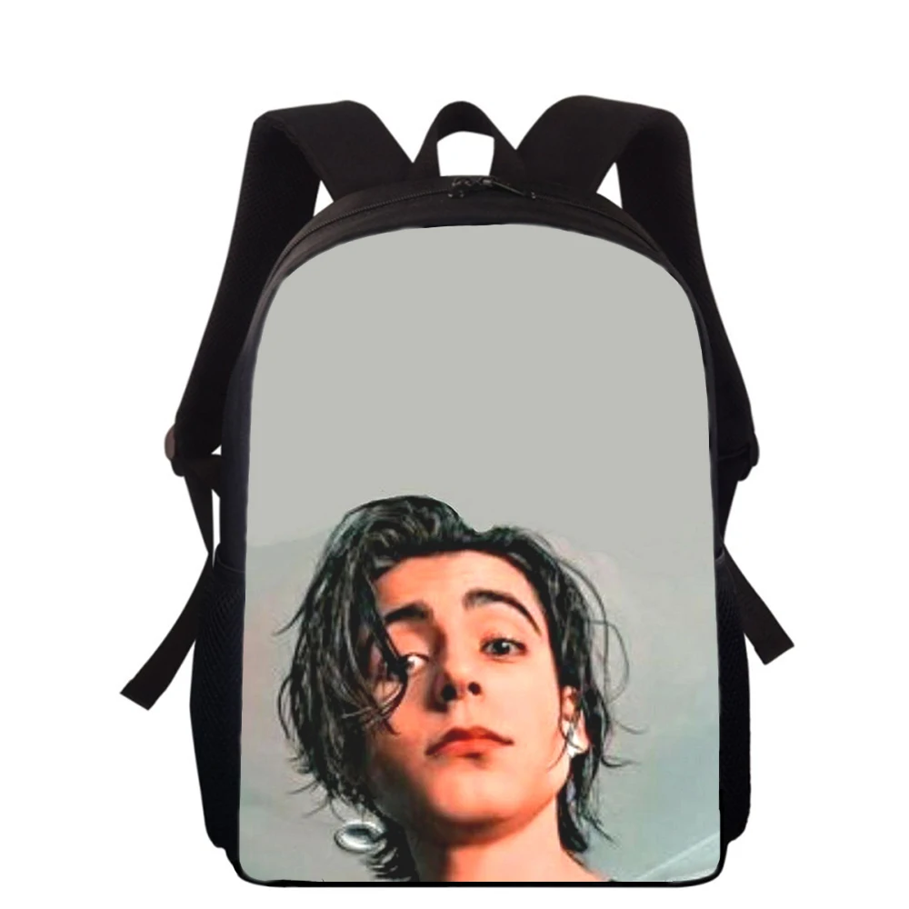 

Aidan Gallagher Number Five 16" 3D Print Kids Backpack Primary School Bags for Boys Girls Back Pack Students School Book Bags