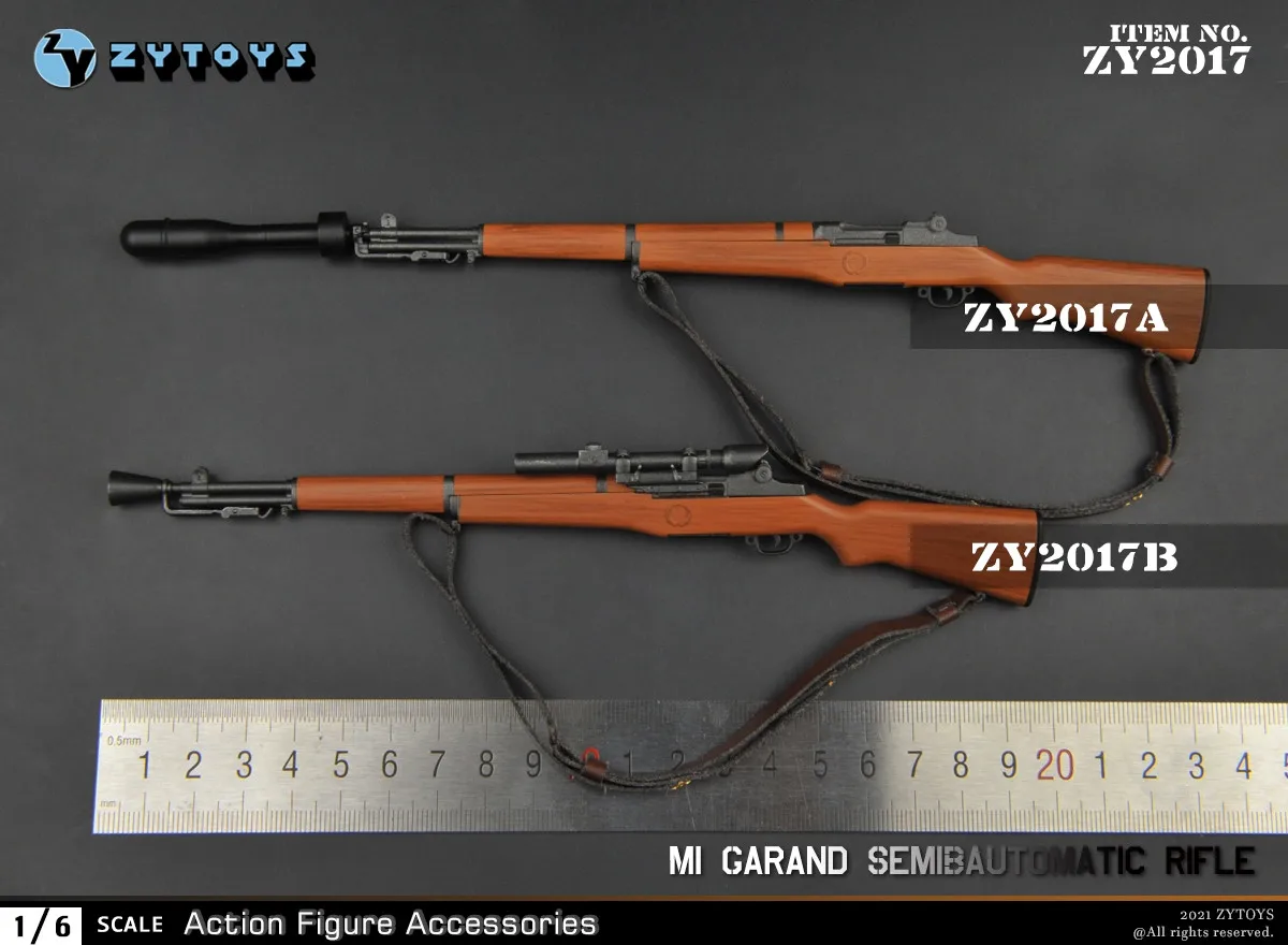 Modelo de plástico de Rifle semiautomático, colección del ejército militar, figura de acción, juguetes, accesorios, WW2 M1 Garand, 12 pulgadas, escala 1/6