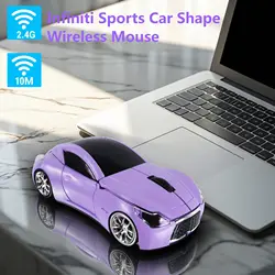 2.4G Wireless Infiniti Sports Car Styled Computer Mouse  Optical Ergonomic Silent Mice For PC Laptop Desktops Children's Gifts
