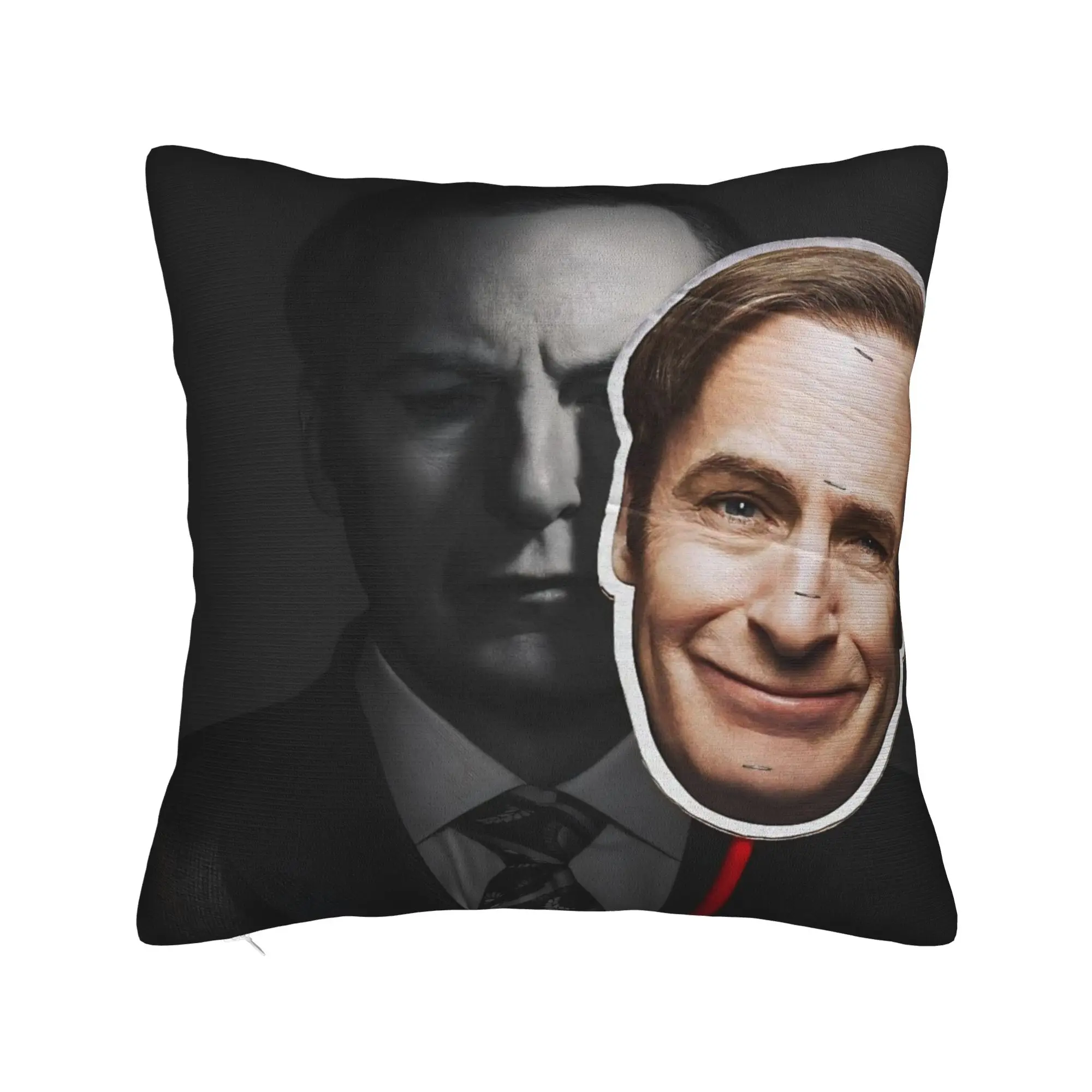 Decorative Pillow Cover Saul Goodman Actor  Accessories Home  Throw Pillow Case Cover Square Style Multi-Size