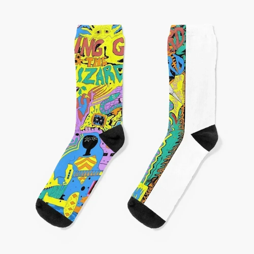 

King Gizzard and the Lizard Wizard Brooklyn Steel Art Socks Children's Sports bright garter Woman Socks Men's