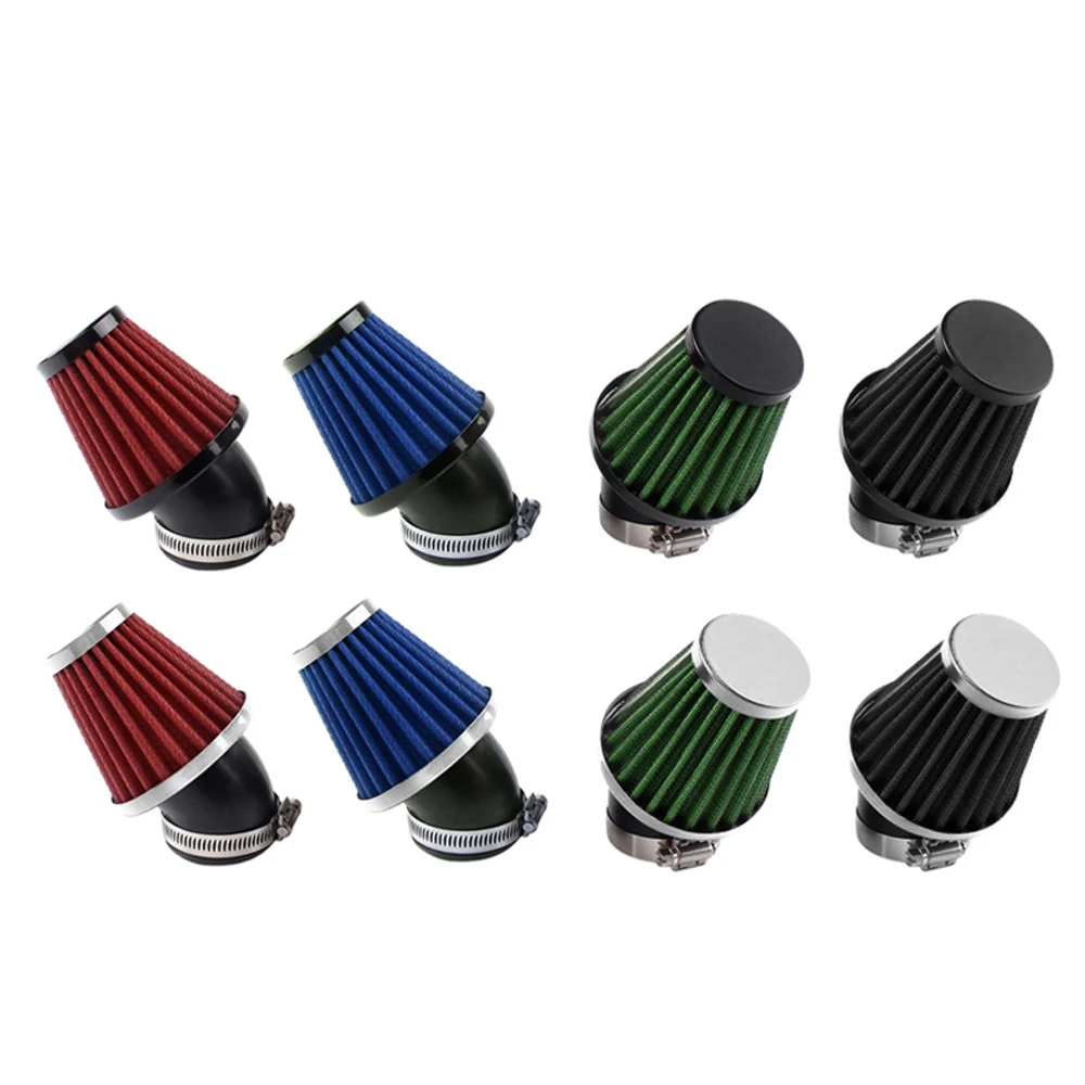 45-degree universal motorcycle retro mushroom head air filter 28-48MM connector diameter