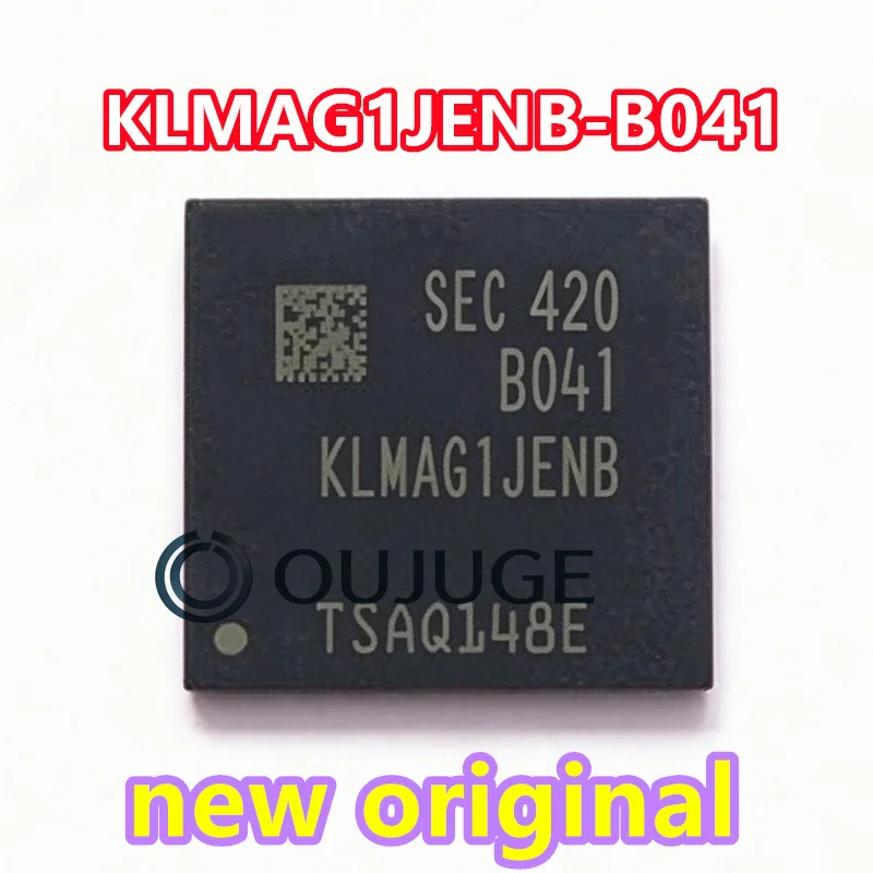 (1-100PCS)New Original KLMAG1JENB-B041 153FBGA eMMC memory chip 16GB mobile phone hard drive IC