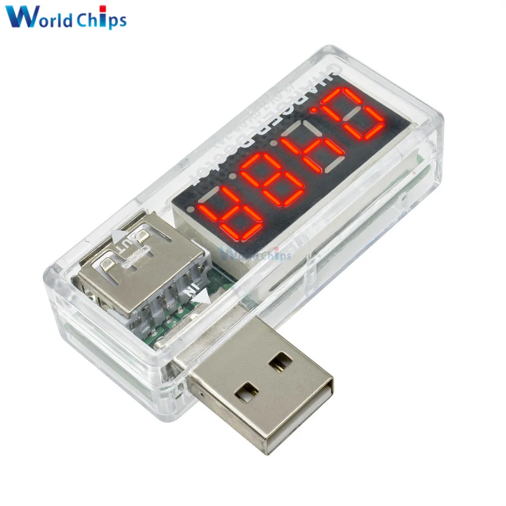 6/8/10 In 1 High Precision USB Charger Tester LCD Display Digital Voltmeter Ammeter Battery Capacity Tester Detector Power Meter