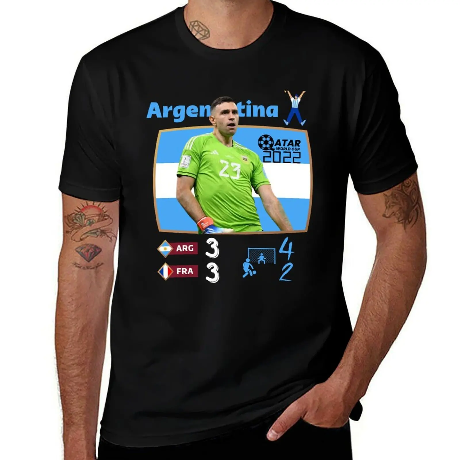 Dibu martinez T-Shirt t shirt custom print T-Shirt