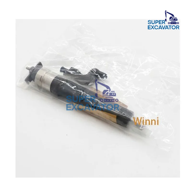 Genuine Excavator Parts 8982438630 Fuel injector for 6HK1 SANY 365H 4HK1 engine excavator