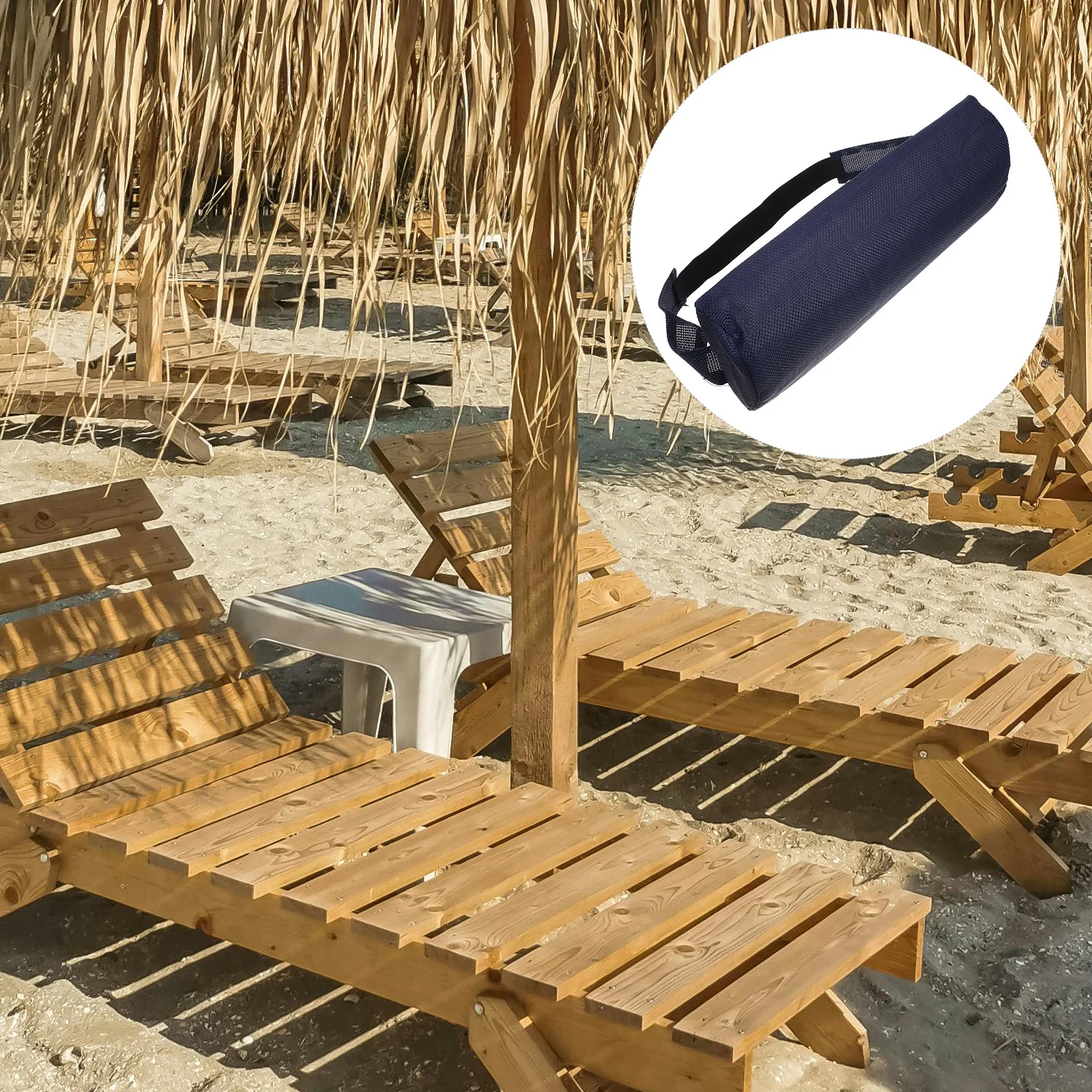 

Folding Pillow Soft Head Support Cushion Reusable Lounge Chair Headrest Comfortable Deck Chair Accessory Leisure Supplies