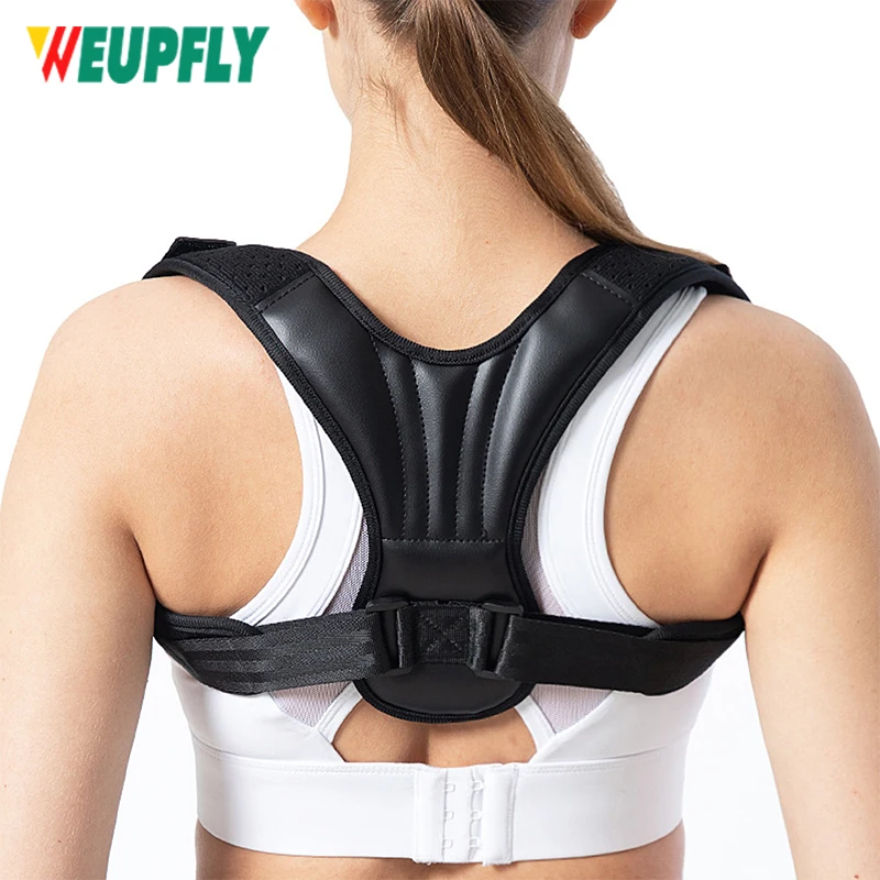 Posture Corrector for Women and Men,Adjustable Upper Back Brace, Breathable Back Support straightener, Providing Pain Relief