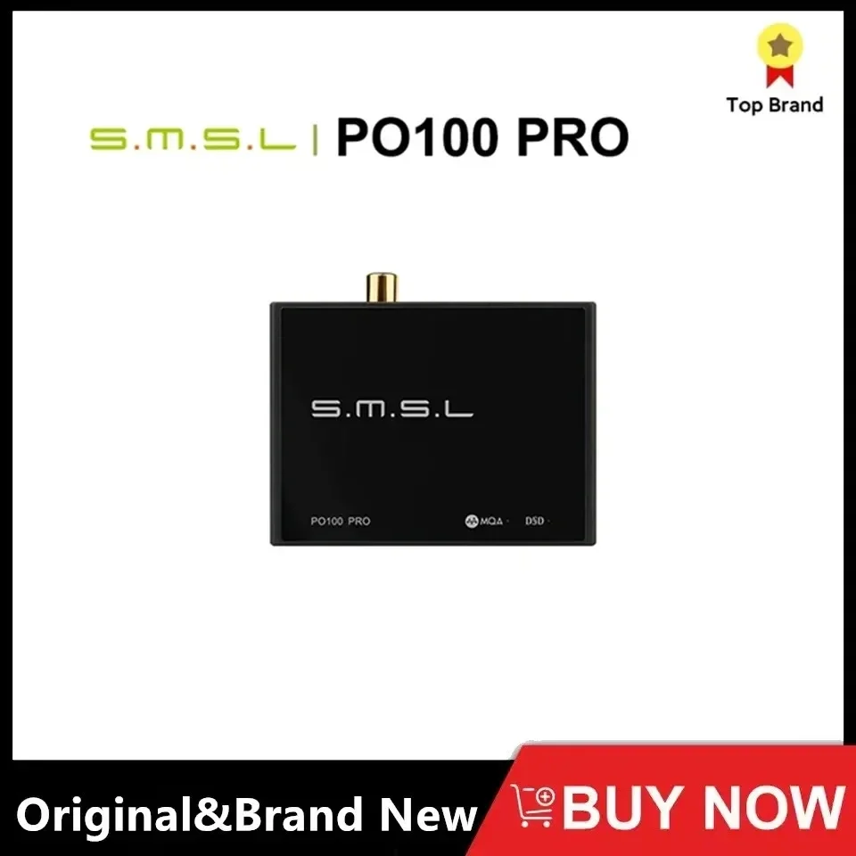 

SMSL PO100 PRO USB Digital Interface MQA Decoding XOMS XU316 DSD64 Optical Coaxial DSD512 I2S Output 32bit 768Khz for PS5 Switch