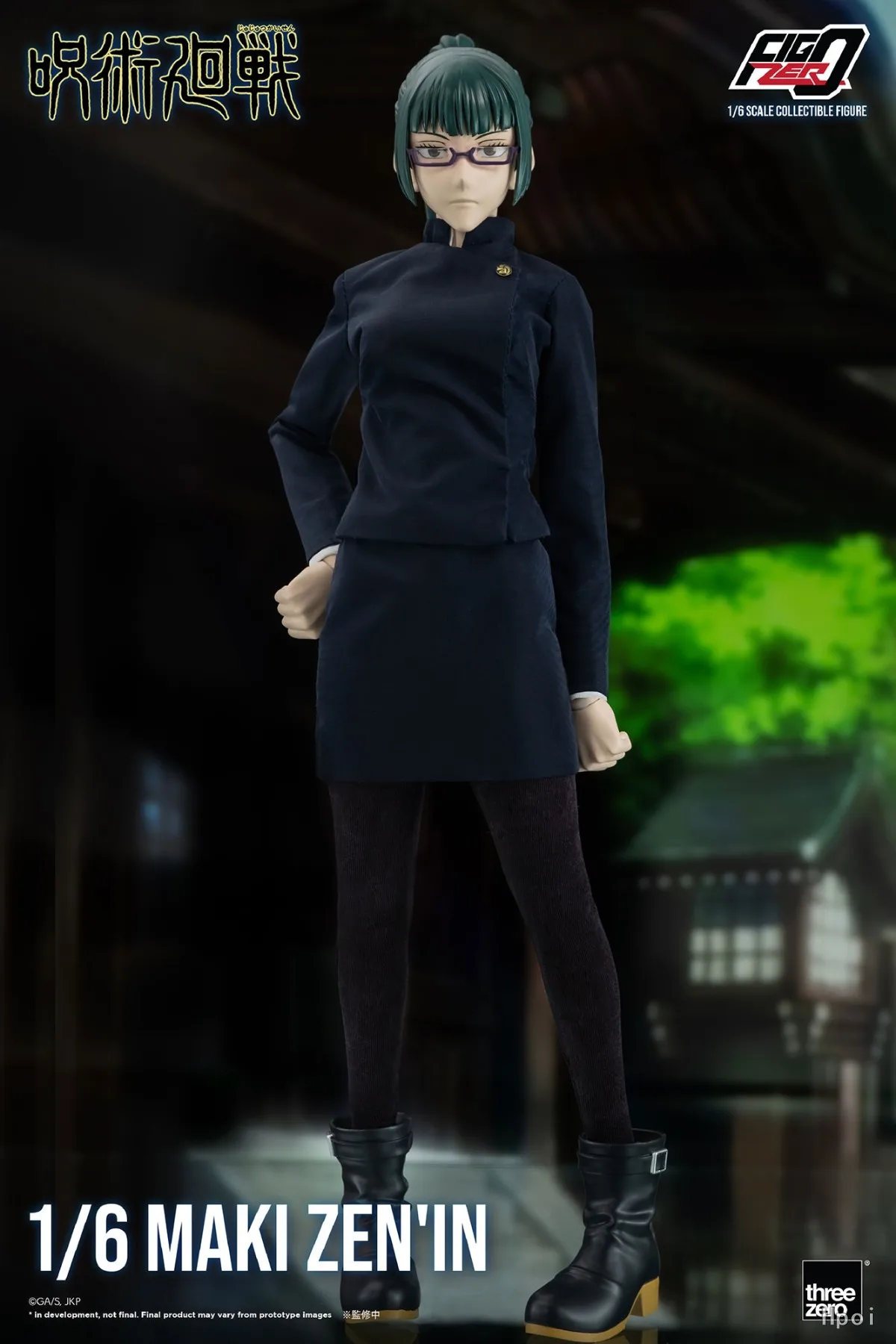 【In Stock】Original Threezero FigZero Jujutsukaisen Maki Zenin 1/6 Action Figure Figure Toy Gift