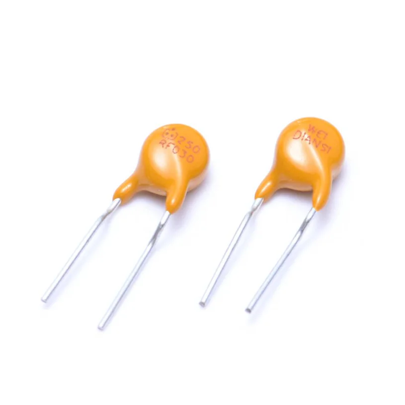 100 pz TRF250-030 RF030 250V 0.03A 30MA PPTC fusibile ripristinabile