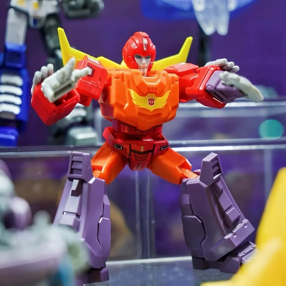Oryginalne Blokees Transformers Blind Box Galaxy Version V8 Optimus Prime Figurka Akcji Mystery Box Zestaw Modelarski do Składania Prezent Zabawka