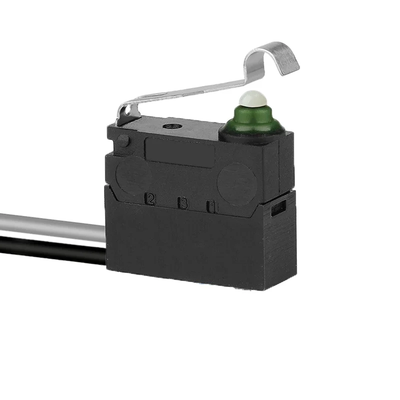 YUNYI Y3-E Micro interrupteur 14.7 avec plomb, dépôt, colonne de positionnement, pas NC IP67 étanche, pistolet de charge, verrouillage de commande centrale de voiture