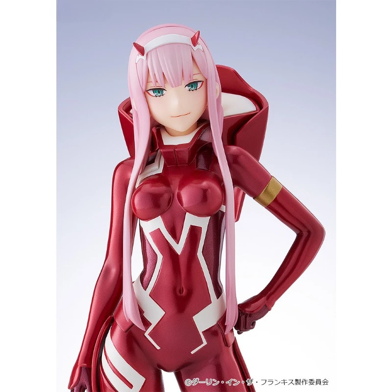 Gsc pop up desfile original querido no franxx anime figura 02 terno de condução figura de ação brinquedos para crianças presentes aniversário