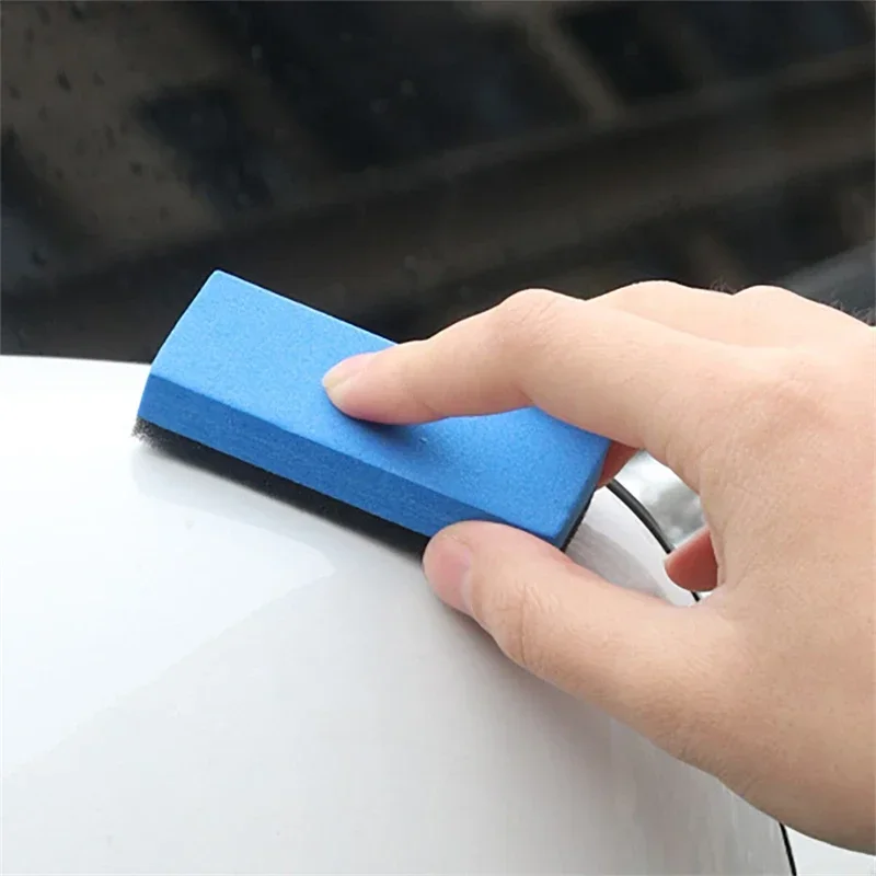 10-50 Stück Auto-Polierschwämme, Nano-Applikator-Pads für Glas, Polierwachs, Keramikbeschichtung, Schwämme, Bürsten, Reinigungswerkzeuge – Detail 2