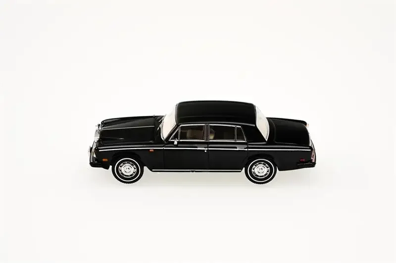 

GFCC 1:64 1979 Rolls-Royce Silver Shadow ll Black Diecast Model Car