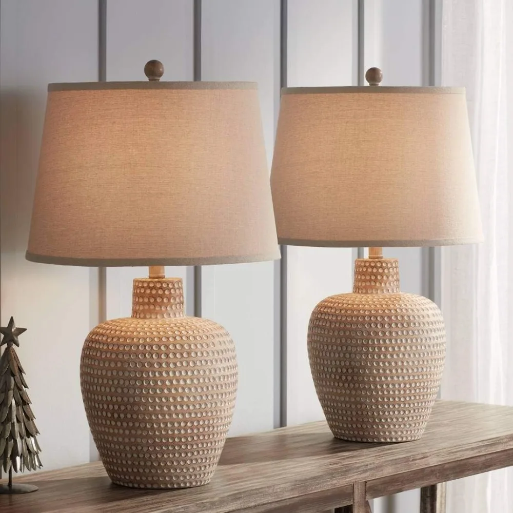 Rustic Southwestern Style Pot Table Lamps 27