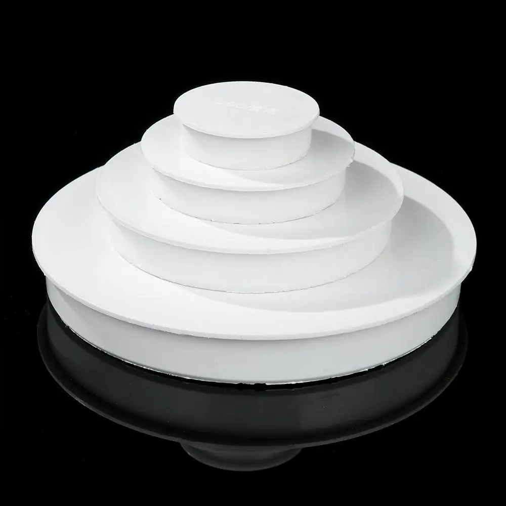 3/5/10pcs Convenient Round Water Pipe Fitting Decor Covers PVC Pipe Cap Fall Tube Insert Plugs Hose End Connectors