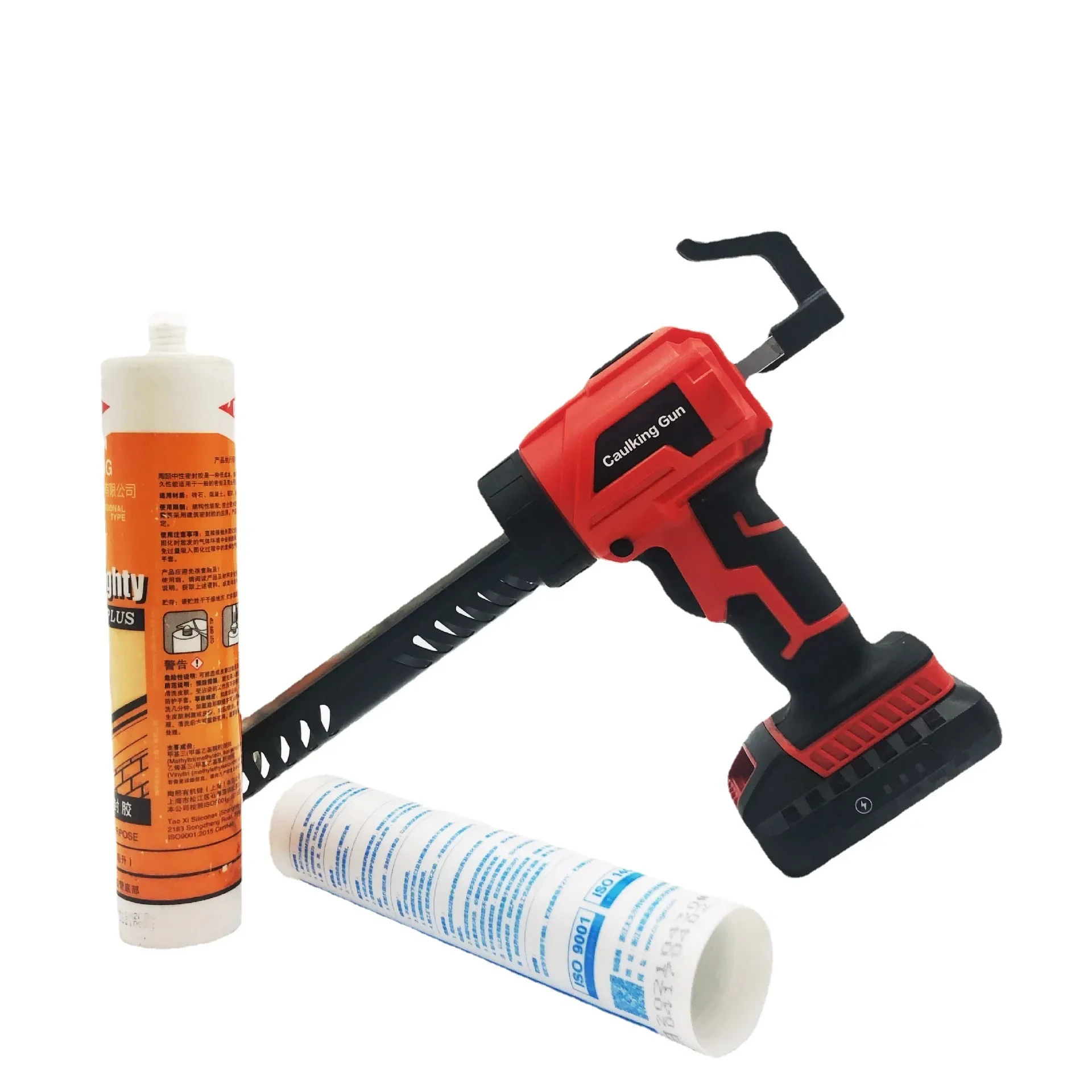 اللاسلكي الكهربائية بندقية السد الاسمنت الزجاج لاصق الغراء ختم تسرب أداة مع LED الإضاءة لبطارية ليثيوم أيون ماكيتا 18 فولت #5