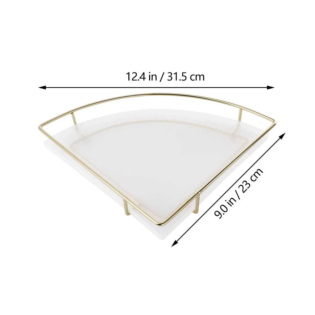 

Silicone Mold for Storage Shelf DIY Epoxy Resin Sector Shelves Craft Tool High Transparency Flexible Practical Design