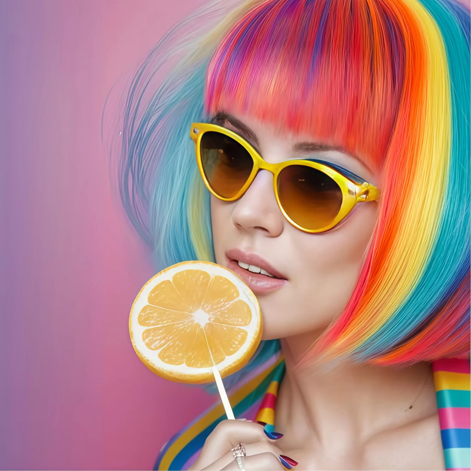

12-inch color straight synthetic Bobo bangs wig,support styling decoration