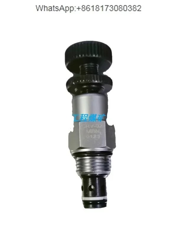 Hydraulic manual adjustable pressure safety valve CRV-02MBN thread insertion overflow pressure relief valve