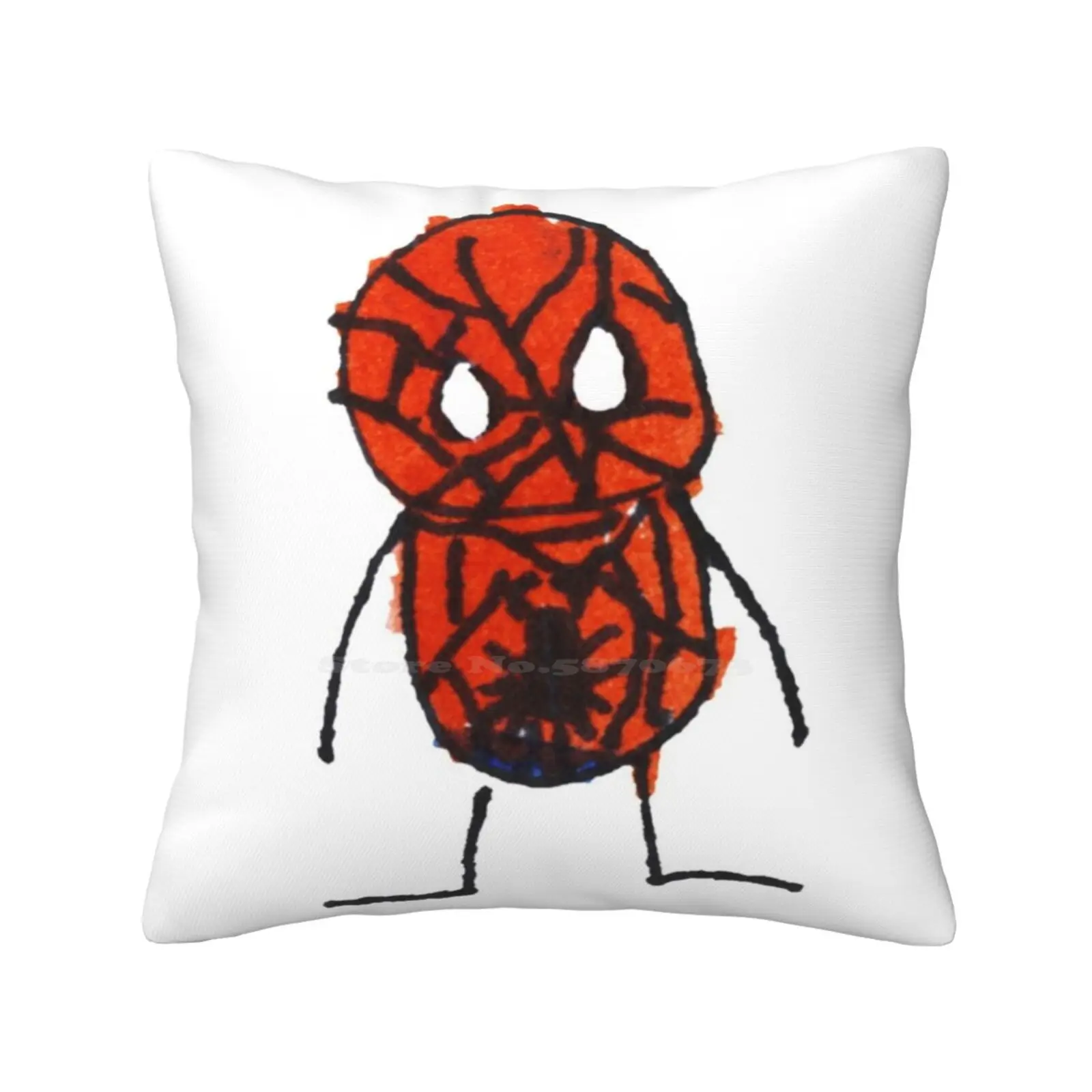 Silas Rocket Superhero 3 Throw Cushion Pillow Cover Silasrocket Silas Rocket Superhero Spider Kid Character