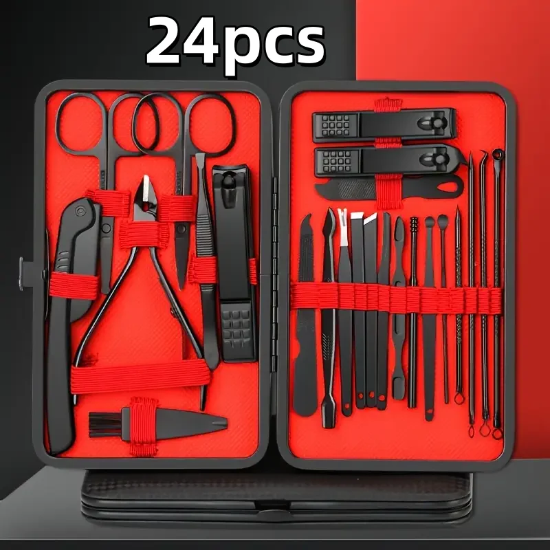 

24/10/7-piece nail clipper set, beauty tools, manicure, nail trimming tools, foot care knife, exfoliation knife, nail and manicu