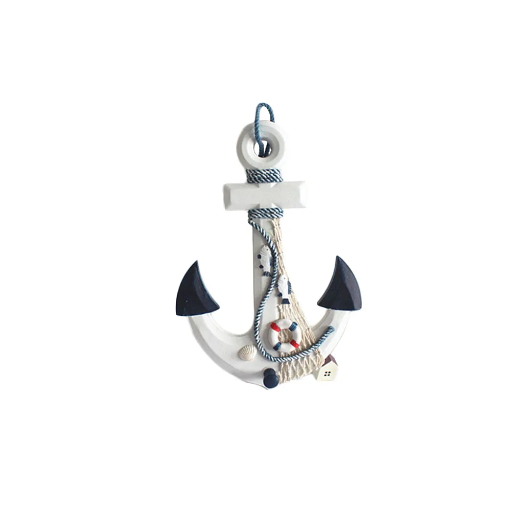 

Anchor Ornament Livingroom Wall Decor Decorative Boat Home Hanging Vintage Mediterranean Decoration