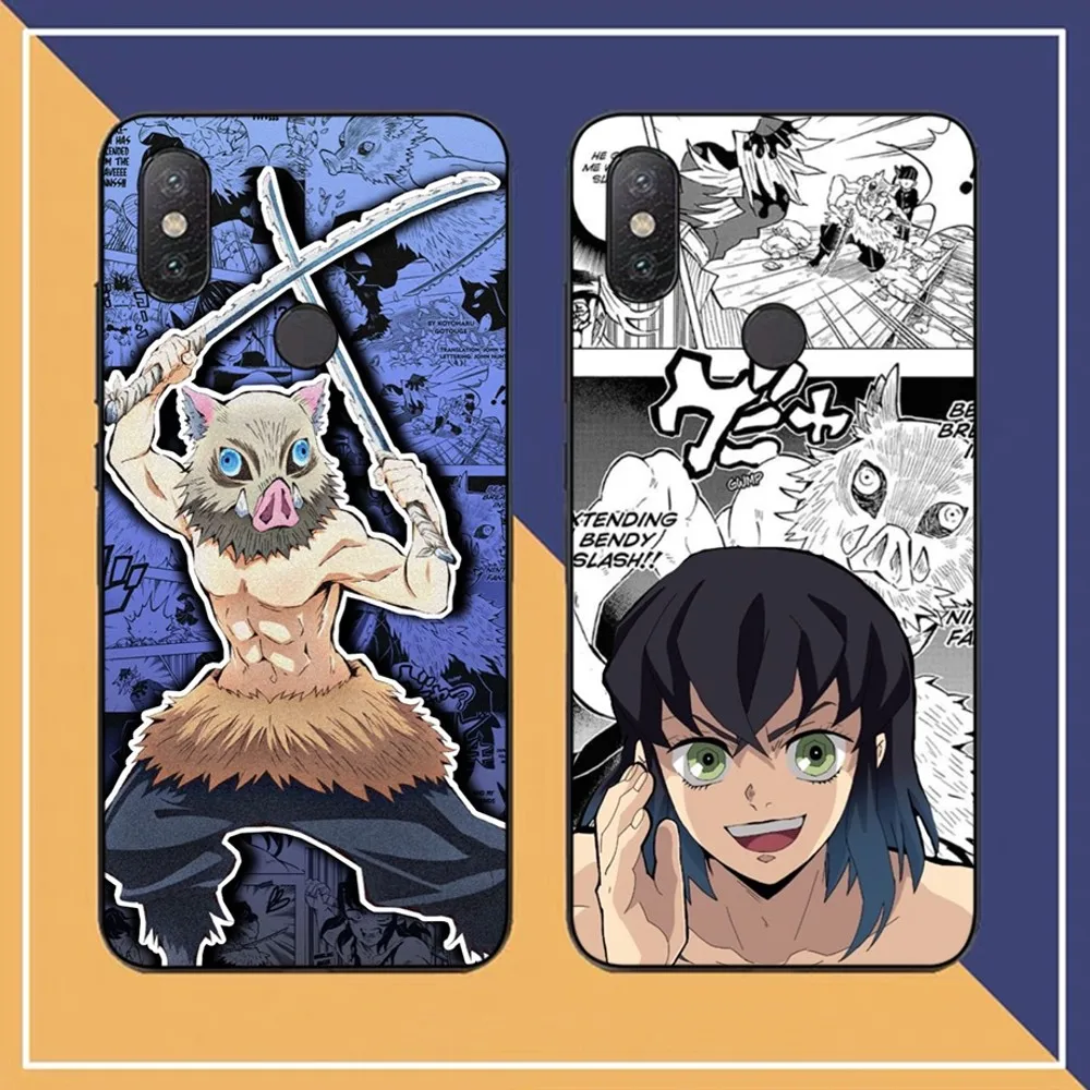 

Hashibira Inosuke Demon Slayer Phone Case For Redmi Note 4 X 5 A 6 7 8 T 9 9S 10 11 11S 11Epro Poco M3 Pro