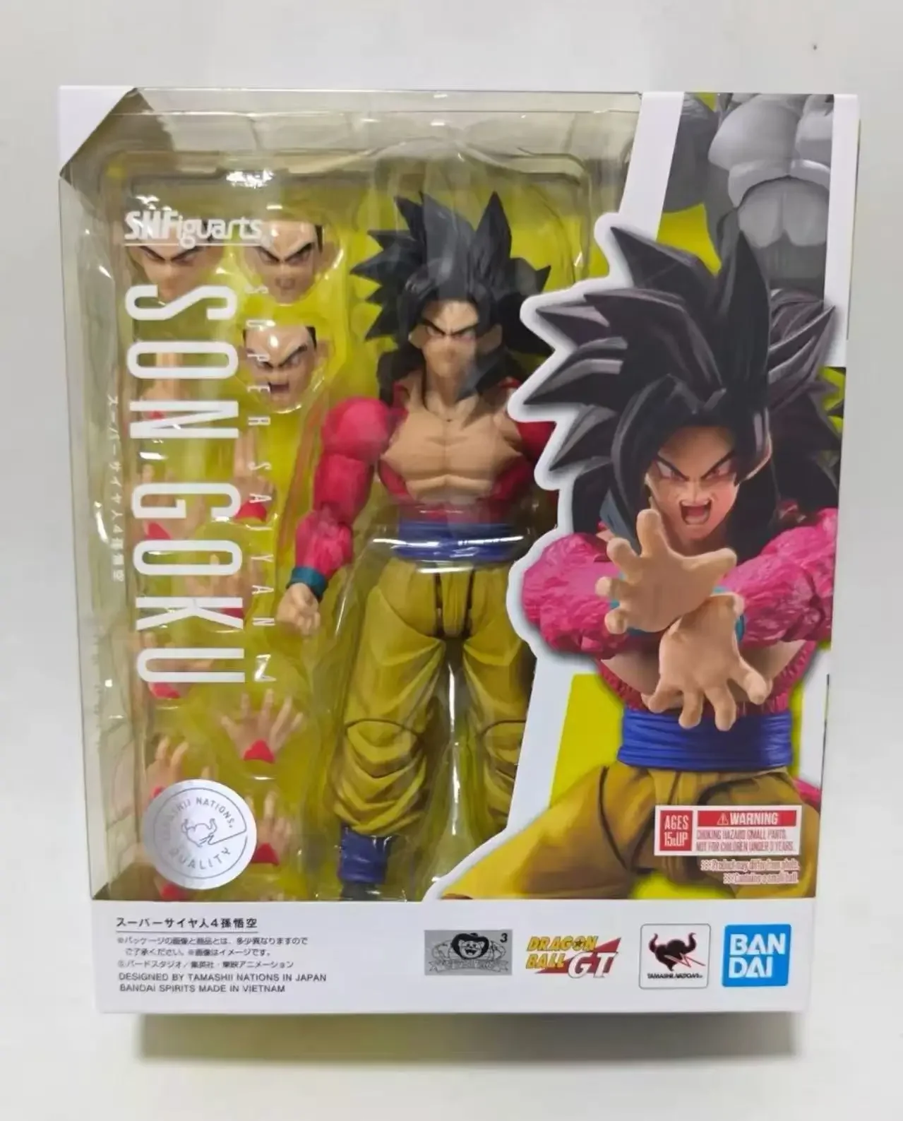 

Bandai SHF Dragon Ball GT Monkey King Super Saiyan 4 Super 4 Finished Model