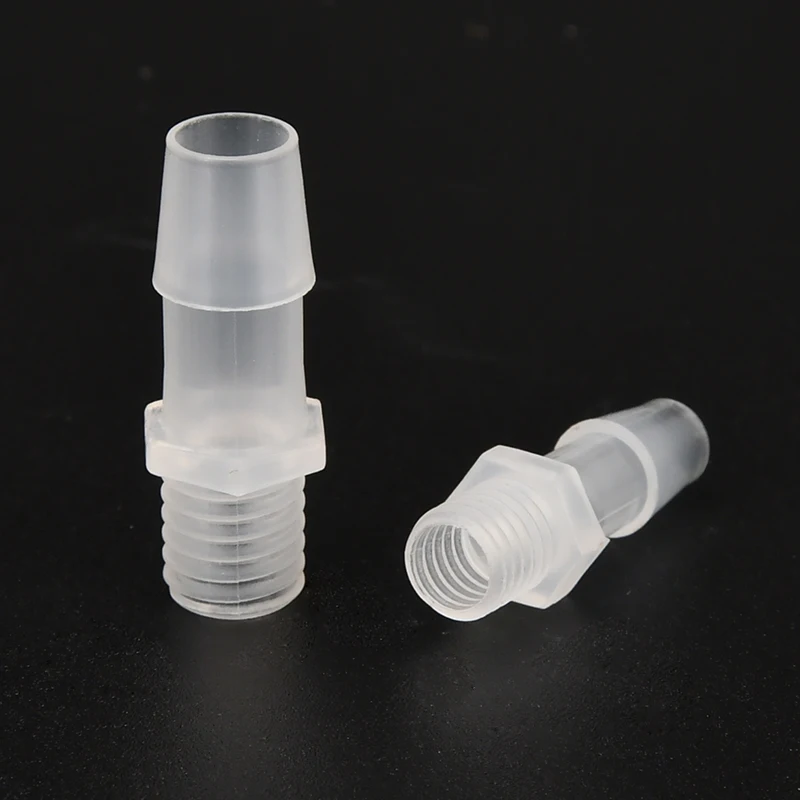 Male Connector Thread 1/4-28UNF Adapters Adapters & Connectors Fittings Plastic