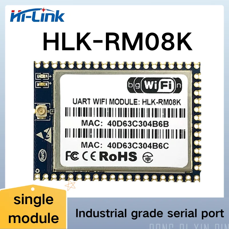 Бесплатная доставка HLK-RM08K последовательный модуль Wi-Fi четыре порта Ethernet два последовательных порта UART к модулю WIFI MT7688K макетная плата
