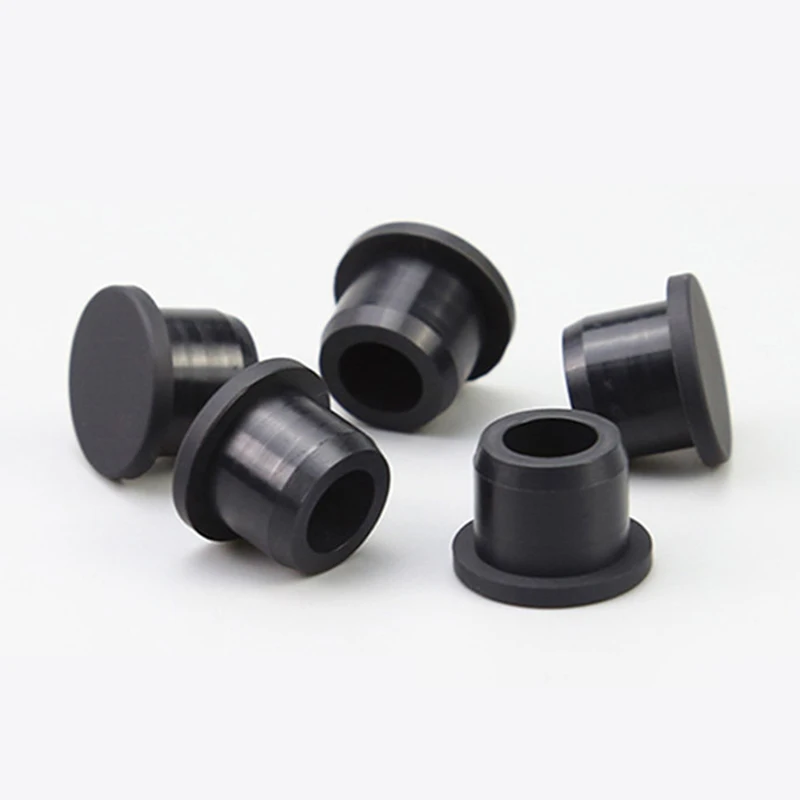 66.3-301.5mm Black Silicone Rubber Seal Hole Plugs Hollow Blanking End Cap Dustproof Plug Pipe Inserts End Caps Seal Stopper