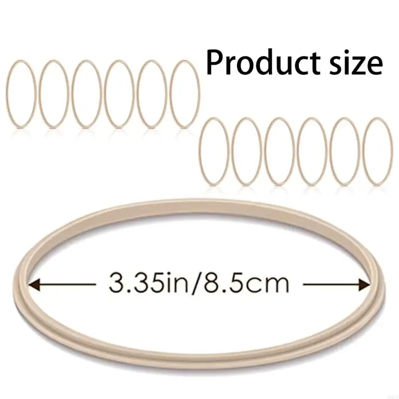 96GF 12 Pack Replacement Silicone Rings Easy Installation Gasket Water Bottle Seal for Water Bottle Lid Suitable for Sealing