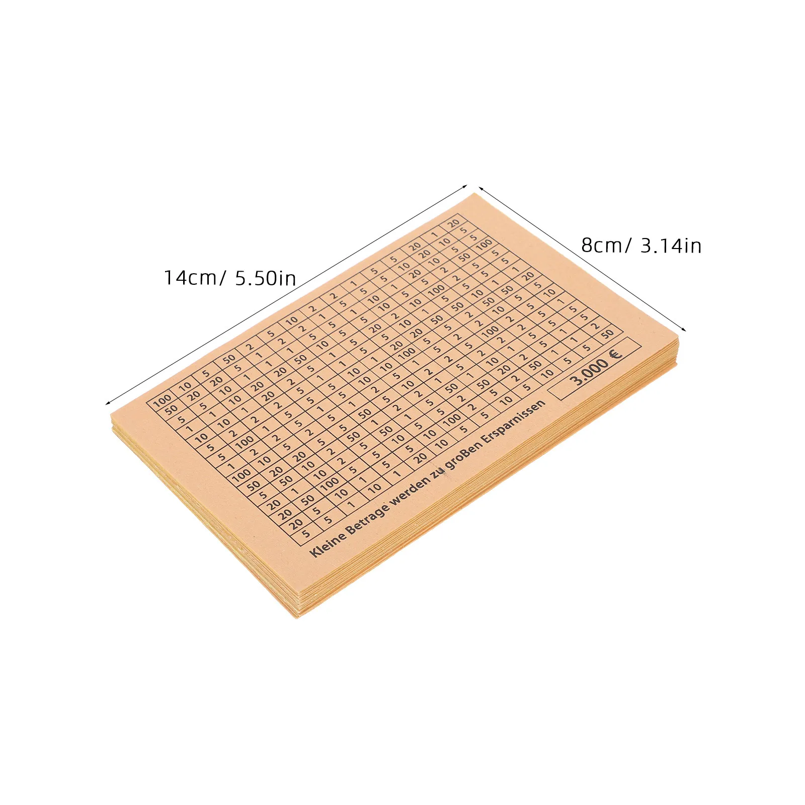 30Pcs Savings Box Stickers Euro Theme Clear Number Decals for Wooden Piggy Bank DIY Budget Tracker Cash Savings Challenge