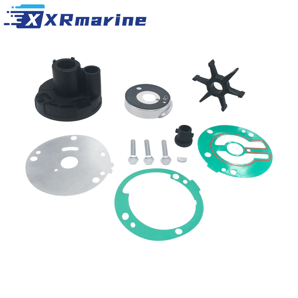 47-84829M Water Pump Repair/Replacement kit with Impeller and key 47-42431M For Mercury Mariner 20 25 28 30 HPOutboard 47-97793M