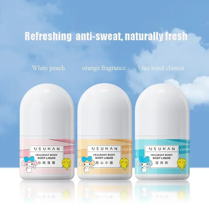 30ml Deodorant Lotion Antiperspirant Natural Refresh Fragrance Lasting Removal Armpit Body Odor Lnhibit Sweat Eliminate Care