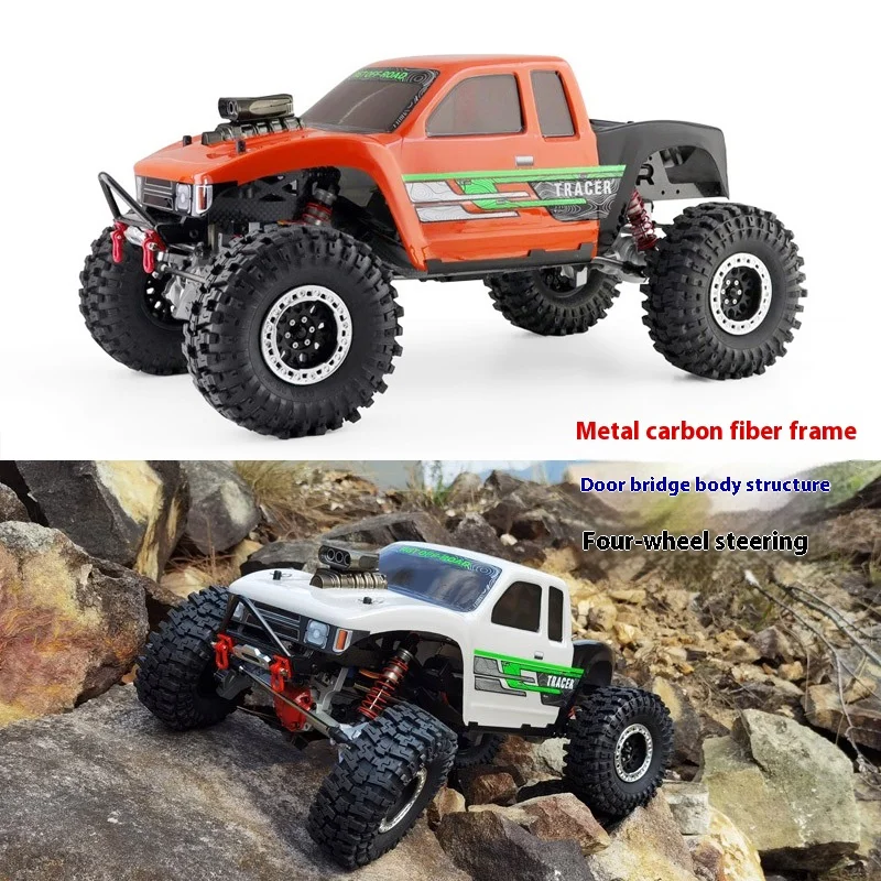

Ruitai RGT Ex86180pro 1/10 Rc Car Four-Wheel Steering Door Bridge Electric Remote Control Off-Road Climbing Vehicle Model Gift