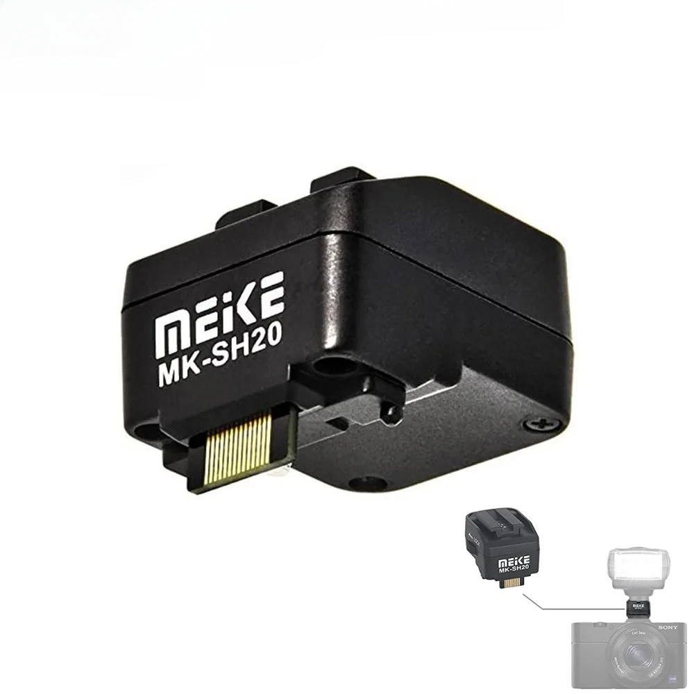 Meike MK-SH20 Hot Shoe Adapter Converter For sony DSLR Flash To Sony NEX-5 NEX-5N NEX-5R NEX-5T NEX-5C NEX 3N /3C /F3 Camera