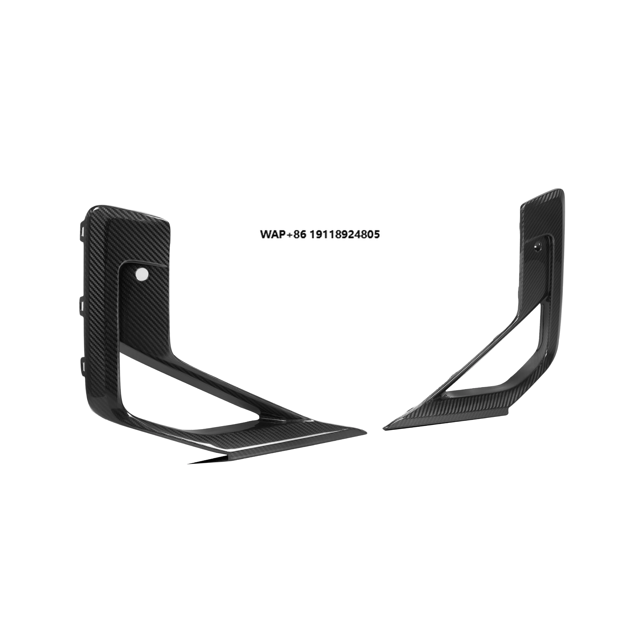 

Good Fitment OEM Style Side Fender Splitter Replacement for X3M F97 X4M F98 LCI 2022+ Pure Carbon Fiber Front Fender Trims