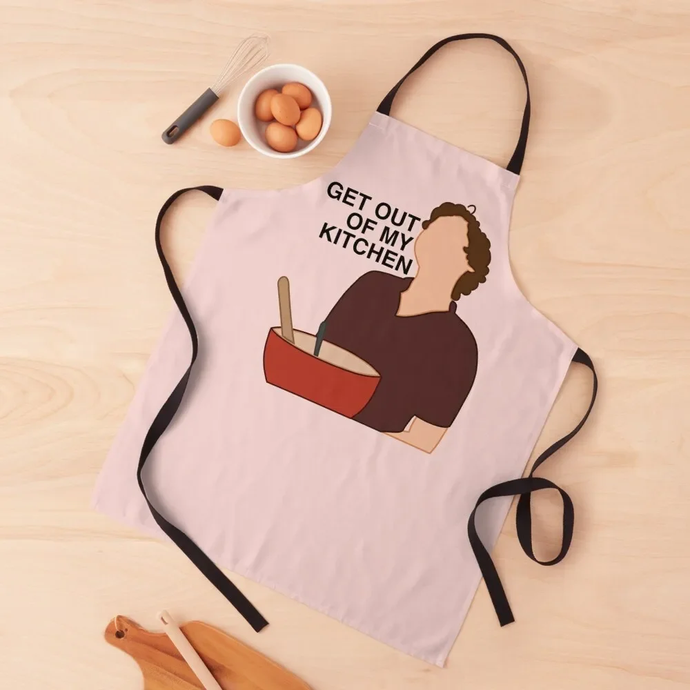 

Get Out Of My Kitchen Apron Hairdressing Hairdresser Accessories japanese style manicurist Apron