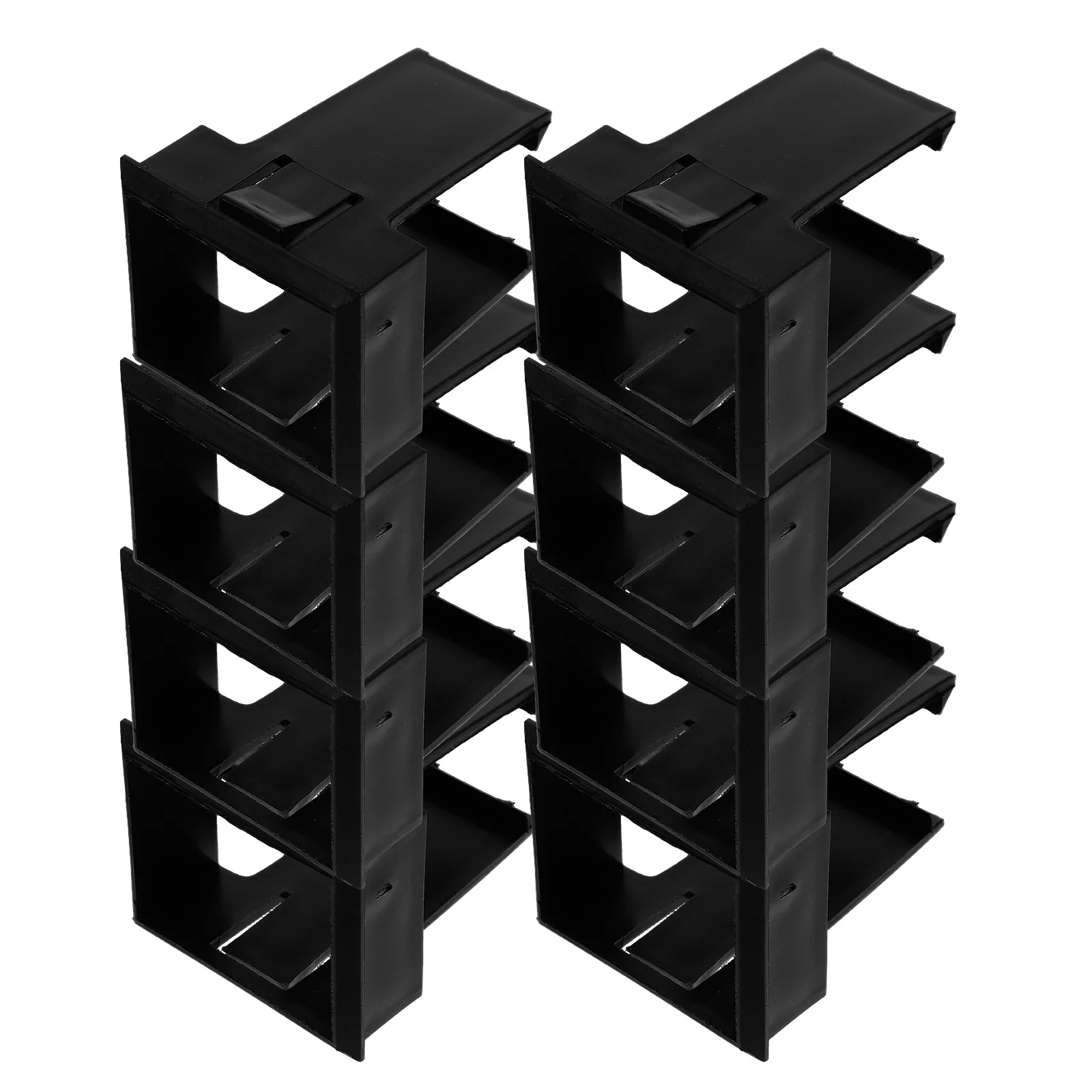 

10pcs Circuit Breaker Bracket Miniature Air Switch Mount Concealed Plastic Holder Spacesaving Material Easy